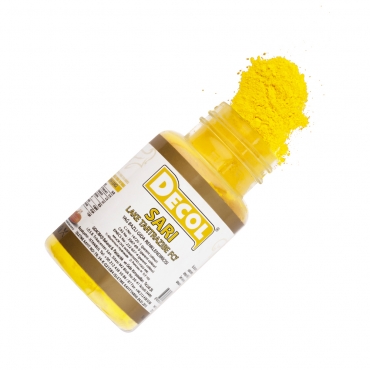 رنگ پودری زرد دکول