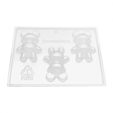 قالب طلقی خرس سه تایی