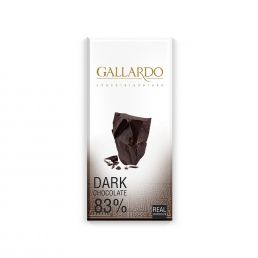 شکلات گالاردو تلخ 83 %