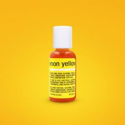 رنگ ژله ای Lemon Yellow شف مستر