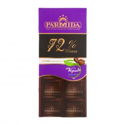 شکلات تلخ پارمیدا 72 %