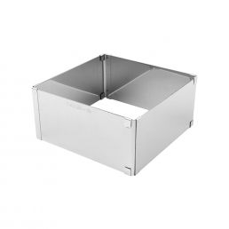 رینگ متحرک استیل مربع 31.5-17 ارتفاع 8 سانت